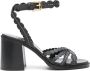 See by Chloé 90mm leather sandals Black - Thumbnail 1