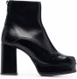 See by Chloé chunky leather ankle boots Black - Thumbnail 1