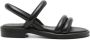 See by Chloé double-strap leather sandals Black - Thumbnail 1