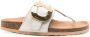 See by Chloé engraved-logo detail flip-flops Neutrals - Thumbnail 1