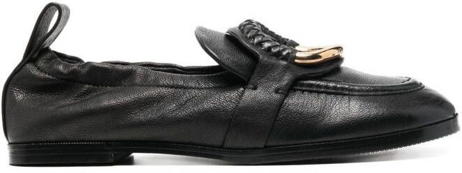 See by Chloé Hana ring-detail loafers Black