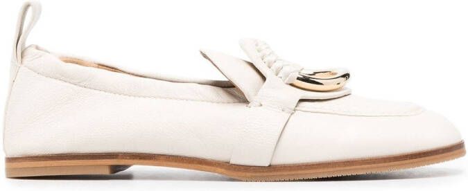 See by Chloé Hana ring-detail loafers White