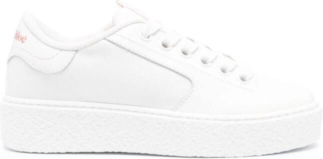 See by Chloé panelled design sneakers White