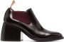 See by Chloé patent 85mm block-heel pumps Red - Thumbnail 1
