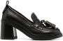 See by Chloé Skyie 80mm leather loafers Black - Thumbnail 1