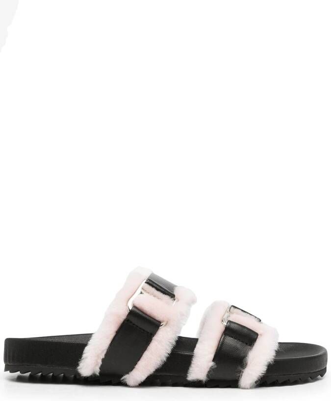 Senso Dalley double-strap sandals Black