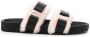 Senso Dalley shearling-trim sandals Black - Thumbnail 1