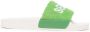 Senso Elly logo-embroidered slides Green - Thumbnail 1