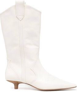 Senso Fillip 20mm mid-calf boots White