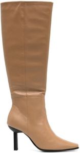 Senso Glory II 60mm leather boots Brown