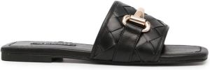 Senso Harvey leather sandals Black