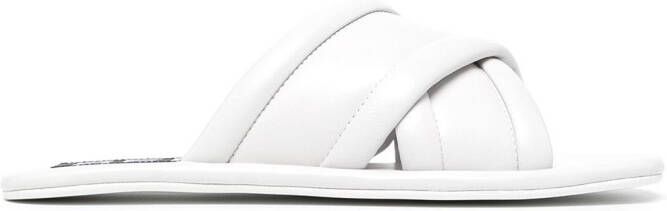 Senso Irah leather sandals White