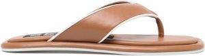 Senso Issac thong-strap sandals Brown