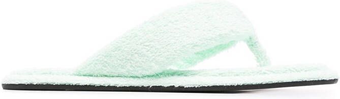 Senso Izzy terrycloth sandals Green