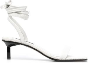 Senso Jessica tie-fastening sandals White
