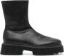 Senso Jonas 45mm round-toe boots Black - Thumbnail 1