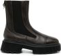 Senso Jorja IV leather ankle boots Brown - Thumbnail 1