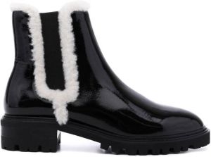 Senso Mia II patent leather boots Black