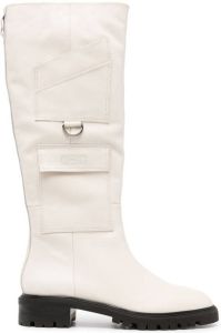 Senso Mikki III leather boots White