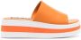 Senso Morgan platform sandals Orange - Thumbnail 1