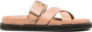 Senso Nia II leather sandals Brown