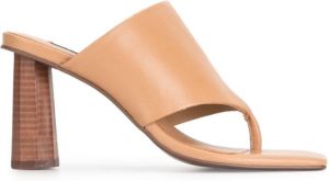 Senso Nina square-toe sandals Brown
