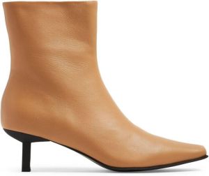 Senso Orly 60mm ankle leather boots Neutrals