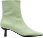 Senso Orly heeled leather boots Green - Thumbnail 1