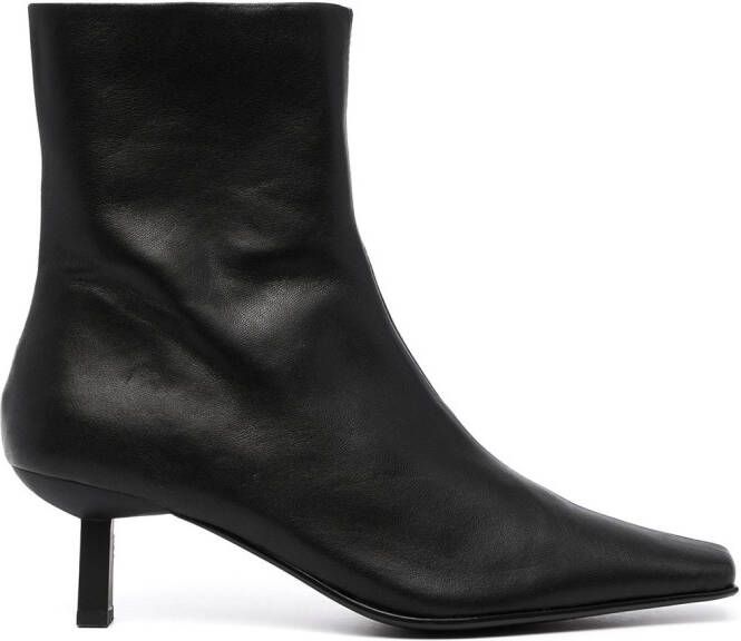 Senso Orly kid leather boots Black