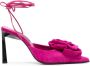 Senso Ottilie 90mm suede lace-up sandals Pink - Thumbnail 1