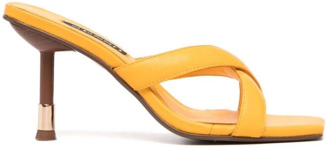 Senso Quipe I 60mm crossover sandals Orange