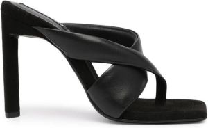 Senso Sofie III square-toe sandals Black