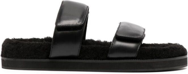 Senso Theo leather sandals Black