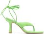 Senso Ultima 80mm flip-flop sandals Green - Thumbnail 1