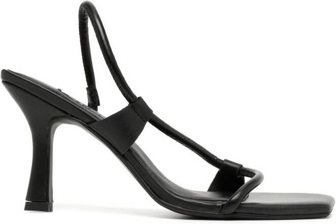 Senso Uxley leather sandals Black