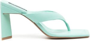 Senso Vale open-toe 90mm sandals Green