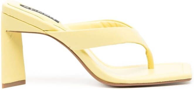 Senso Vale open-toe 90mm sandals Yellow