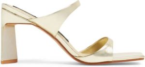 Senso Valeria 95mm leather sandals Gold