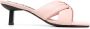 Senso Wonda 50mm cross-strap mules Pink - Thumbnail 1