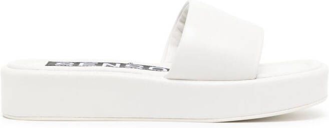 Senso Xyla leather sandals White