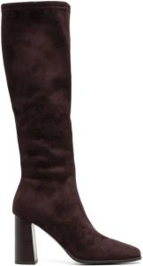 Senso Zaffron 90mm faux-suede boots Brown