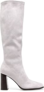 Senso Zaffron 90mm faux-suede boots Grey