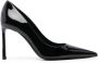 Sergio Rossi pointed patent pumps Black - Thumbnail 1