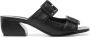 Sergio Rossi 50mm leather mules Black - Thumbnail 1