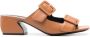 Sergio Rossi 50mm leather mules Brown - Thumbnail 1