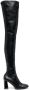 Sergio Rossi Alivia over-the-knee length boots Black - Thumbnail 1