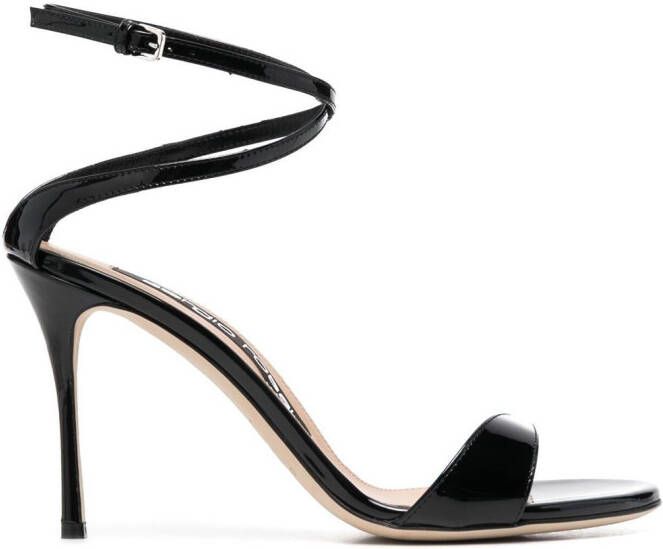 Sergio Rossi ankle-strap high-heel sandals Black