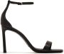 Sergio Rossi buckle-fastening leather sandals Black - Thumbnail 1