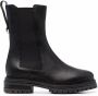 Sergio Rossi chunky-sole leather boots Black - Thumbnail 1