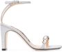 Sergio Rossi crystal strap sandals Silver - Thumbnail 1